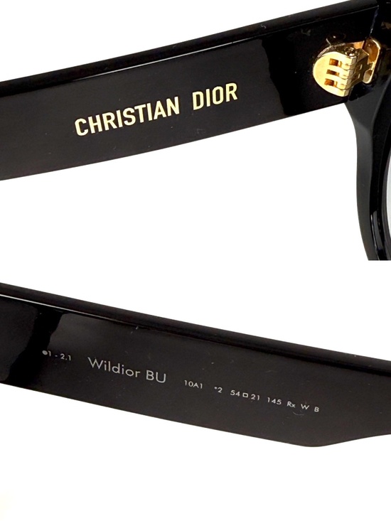 Christian Dior Wildior S3U BU Black Acetate  Sunglasses main image 6